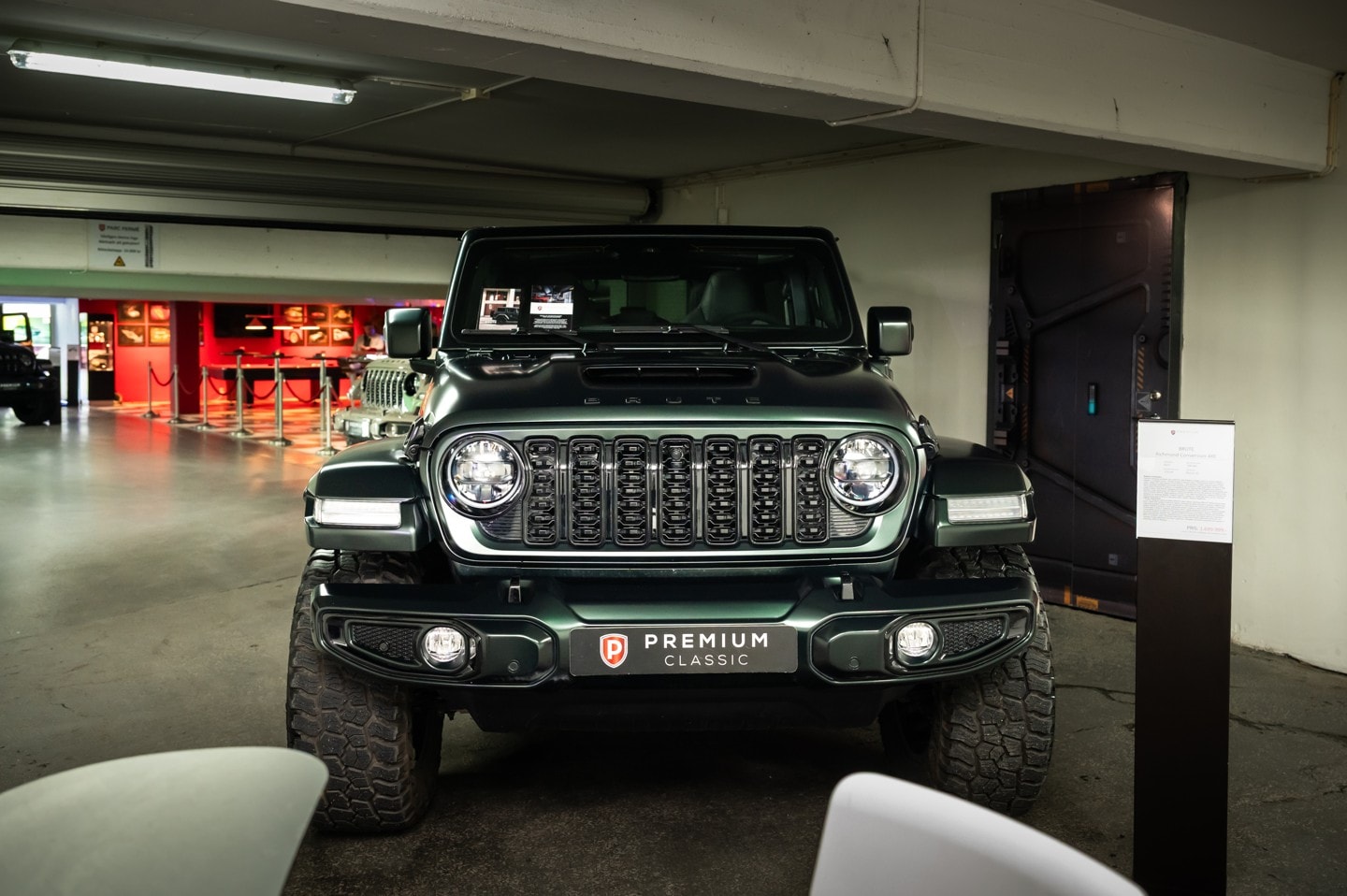 BRUTE Jeep at a Nordic Motors presentation
